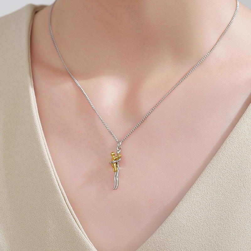 Hug Child Pendant Necklace - Image 5