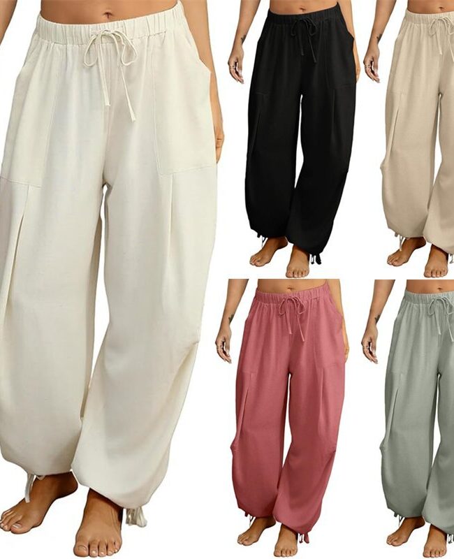 The Sixtine Loose Jogging Trousers – La Rose Couture Trousers & Skirts