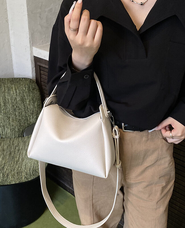 The Mathilde Casual Pillow Shoulder Bag Detail – La Rose Couture Handbags & Clutches