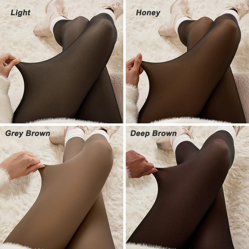 Winter Warm Translucent Leggings - Image 2