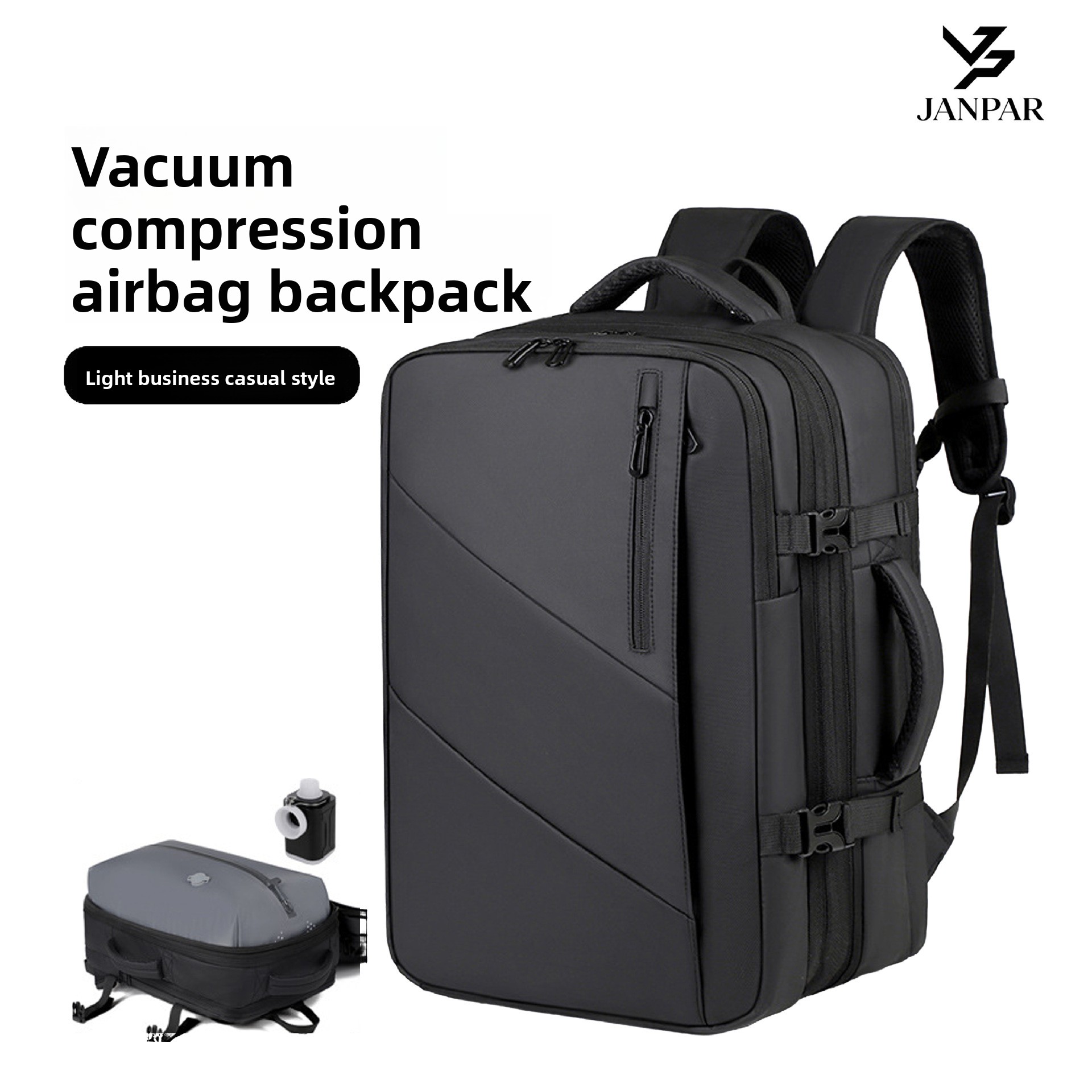 Multifunctional Airbag Laptop Backpack