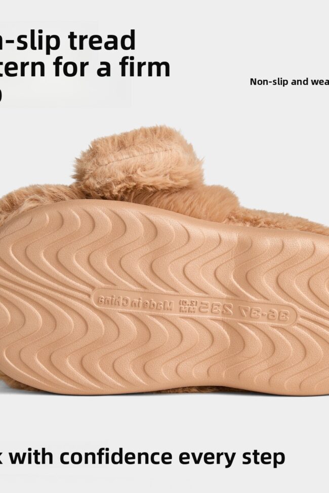 The Sibylle Cartoon Puppy Cotton Slippers Detail – La Rose Couture Shoes & Footwear