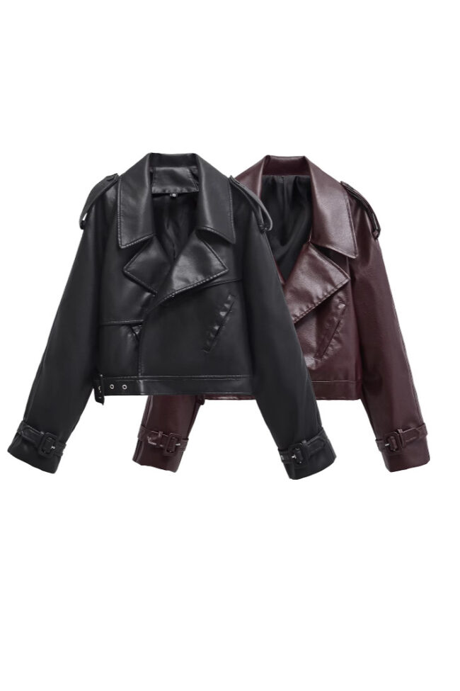 The Genevieve Adjustable Sleeves Retro Lapel Jacket Detail – La Rose Couture Coats & Jackets