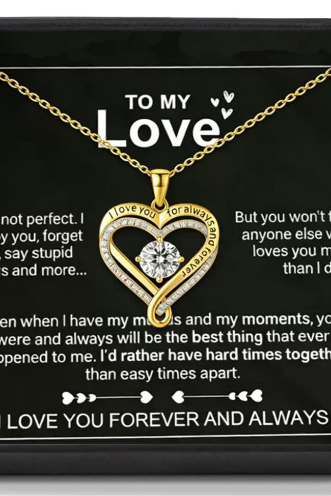 Double Heart Birthstone Necklace Detail – La Rose Couture Jewellery & Accessories