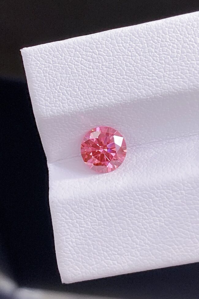 The Romane Round Pink Loose Diamonds Detail – La Rose Couture Jewellery & Accessories