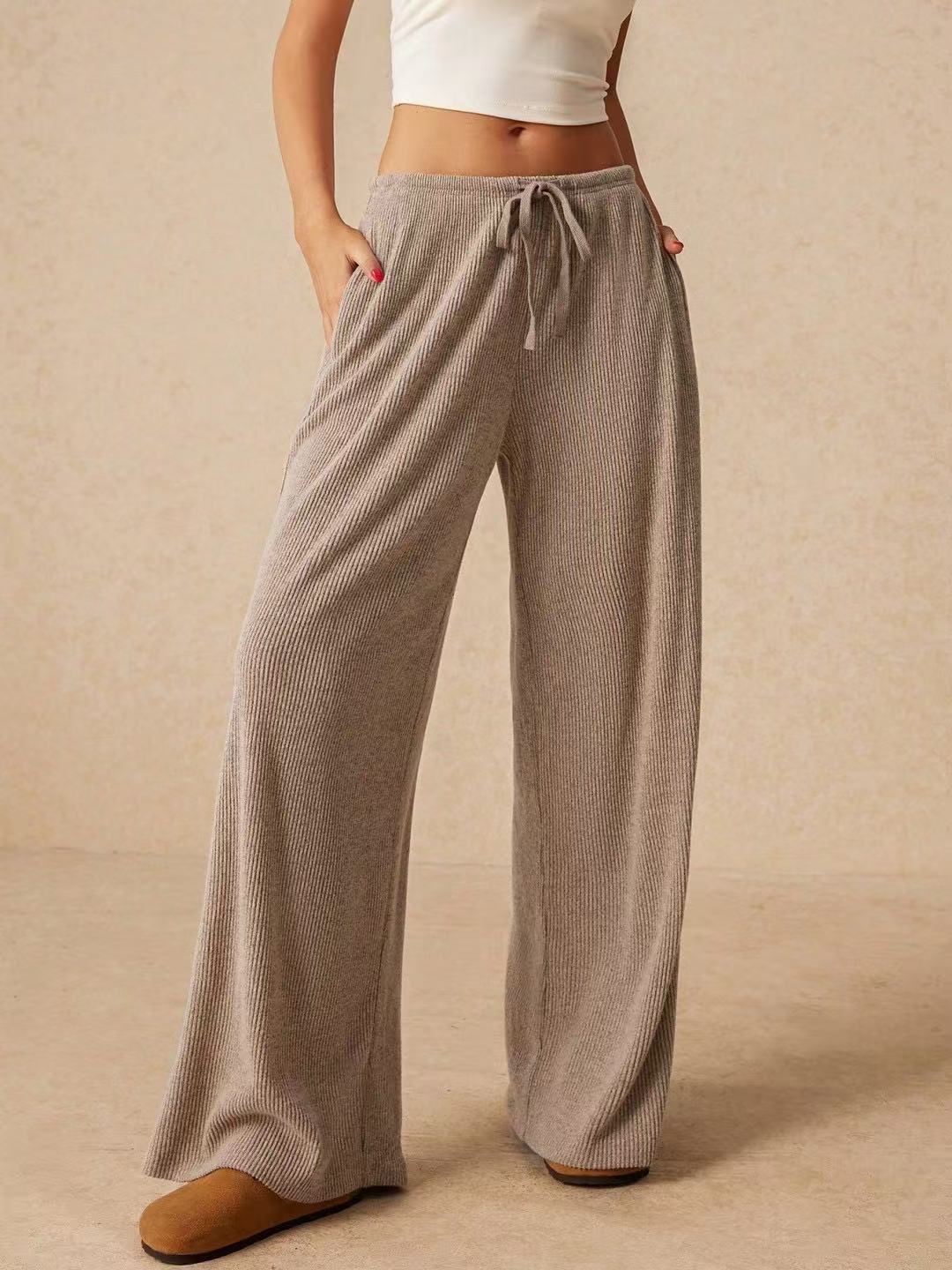 Casual Loose Popular Fashion Elegant Wide-Leg Pants - Image 5