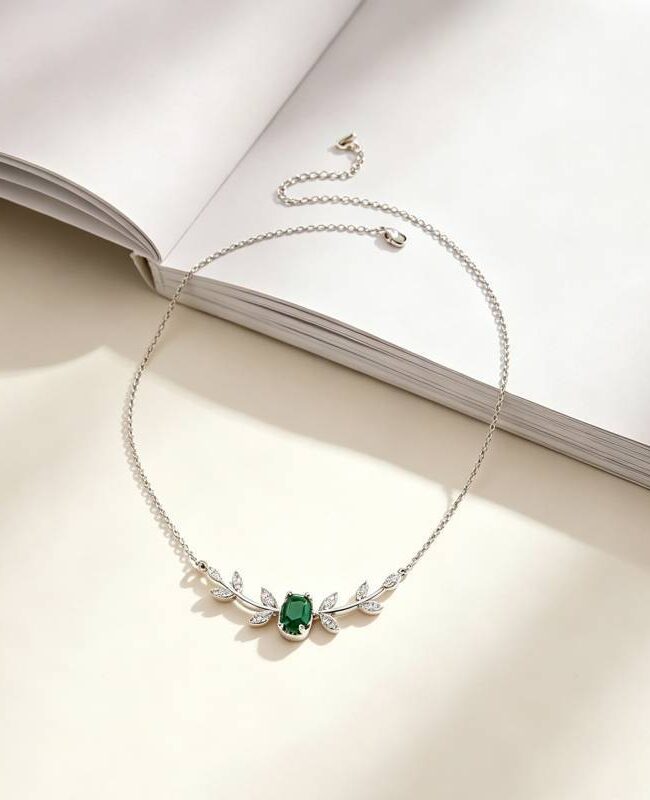 The Blanche Branch Necklace Woman Detail – La Rose Couture Jewellery & Accessories