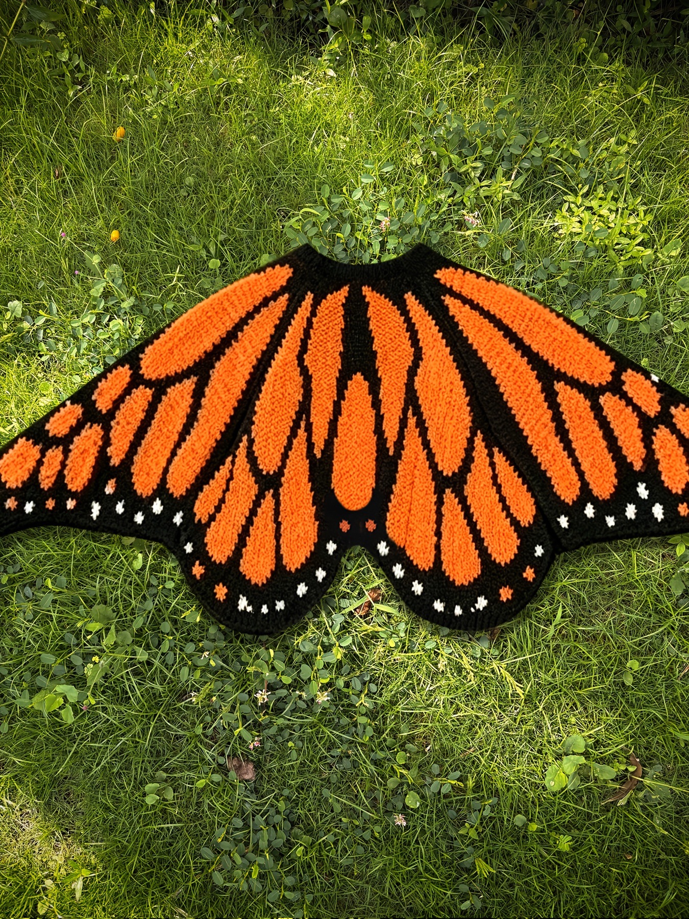 Butterfly Knit Sweater - Image 2