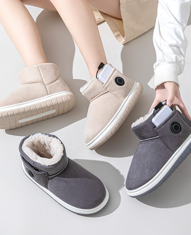 The Valerie Graphene Heating Cotton Slippers – La Rose Couture Shoes & Footwear