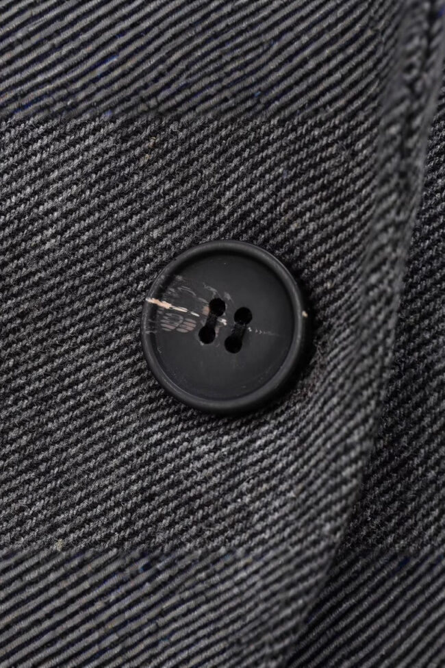 Wool Blend Twill Lapel Blazer Suit Jacket Detail – La Rose Couture Coats & Jackets