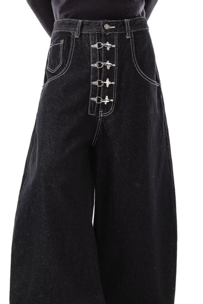 Cotton Long Pants Detail – La Rose Couture Trousers & Skirts