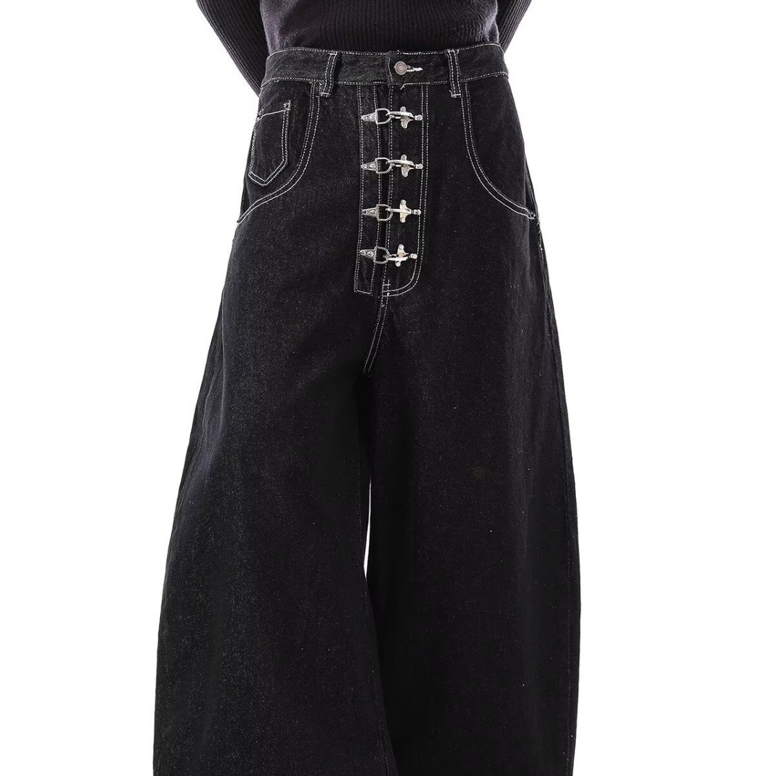 Women's cotton long pants - Image 2
