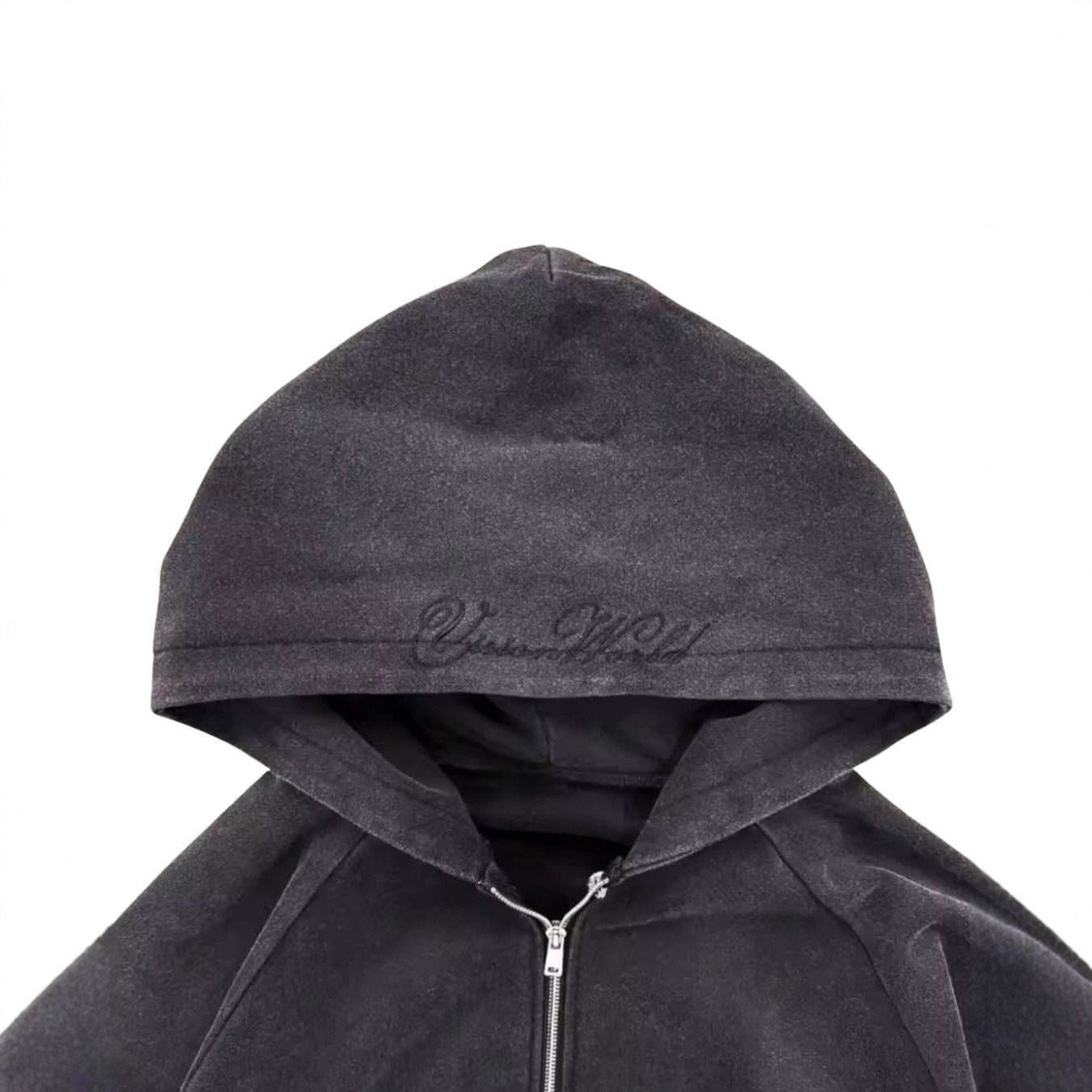 Women Letter Print Hooded Sweatshirt - Image 3