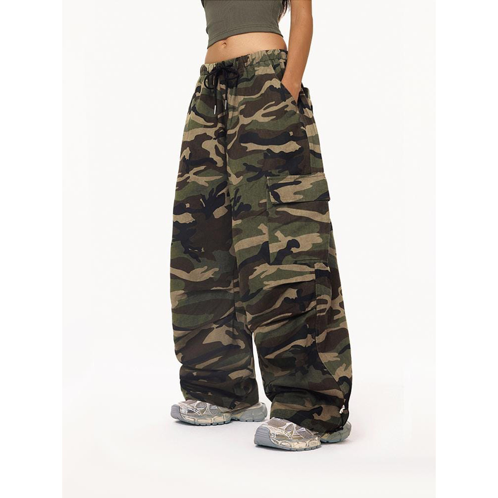 Camouflage Workwear Casual Pants - Image 2