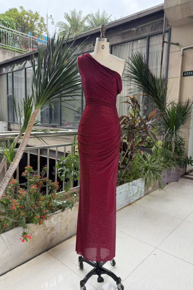The Gaia Long Dress Detail – La Rose Couture Dresses & Gowns