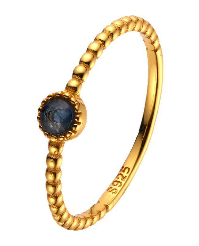 The Salome S925 Silver Adjustable Birthstone Ring Detail – La Rose Couture Jewellery & Accessories
