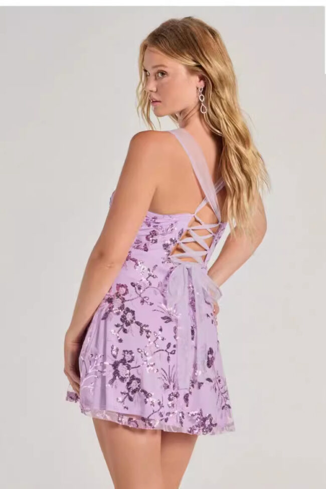 The Melanie Sling Sequin Slim Fit Dress Detail – La Rose Couture Dresses & Gowns