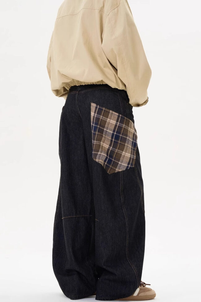 The Lucile New Spring Autumn Loose Fit Retro Casual Pants Detail – La Rose Couture Trousers & Skirts