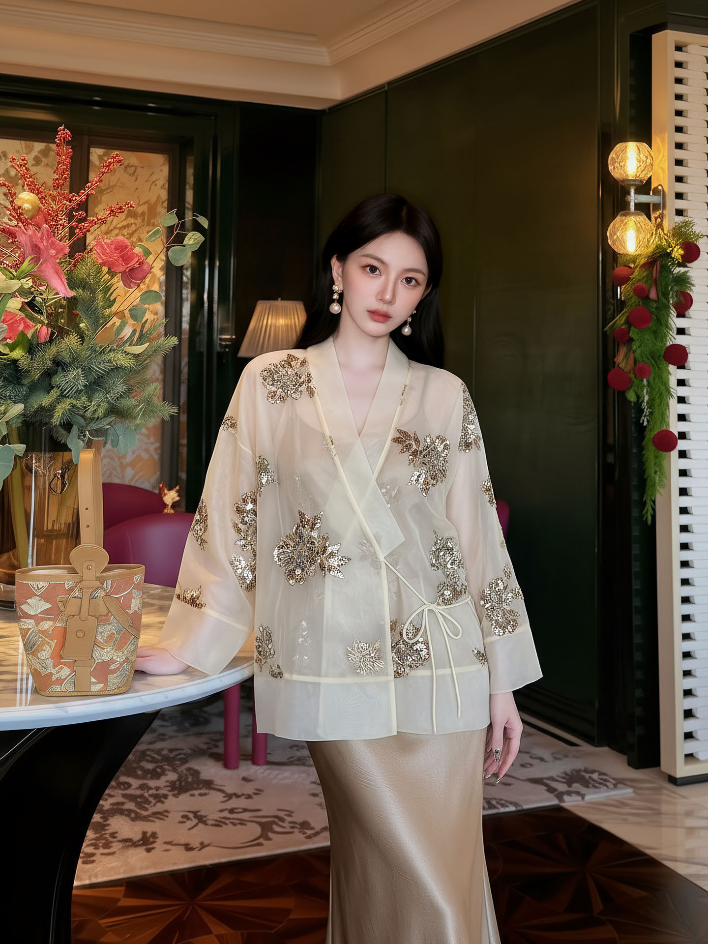 Silk Dress - Image 2