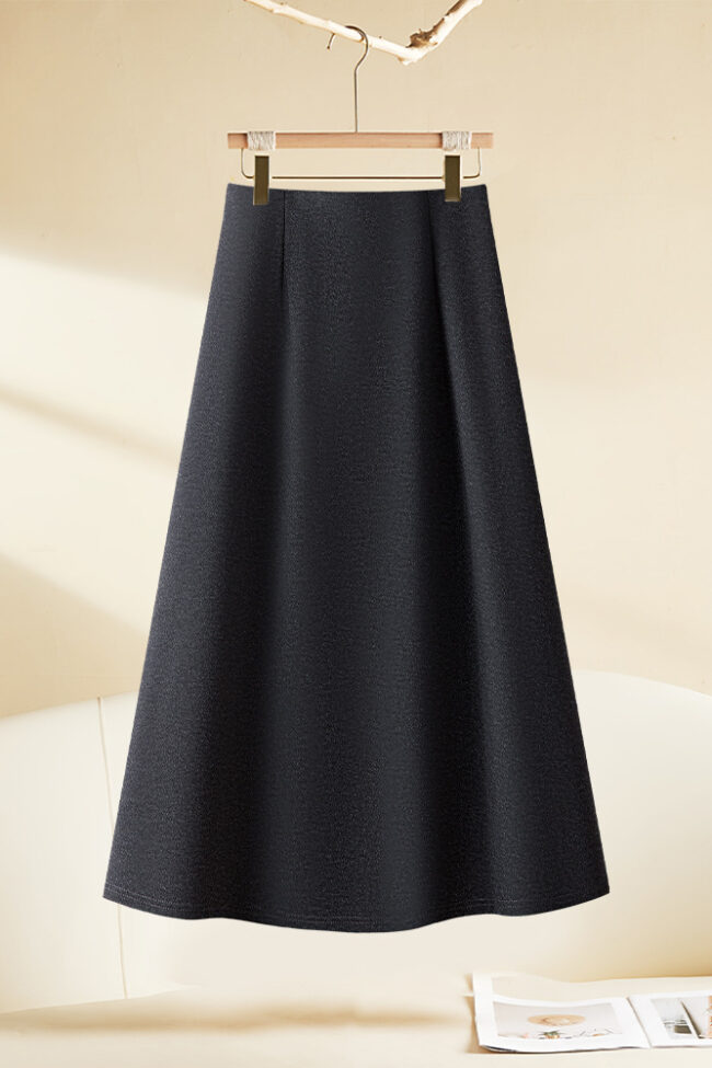 The Roxane Cashmere Skirt – La Rose Couture Trousers & Skirts