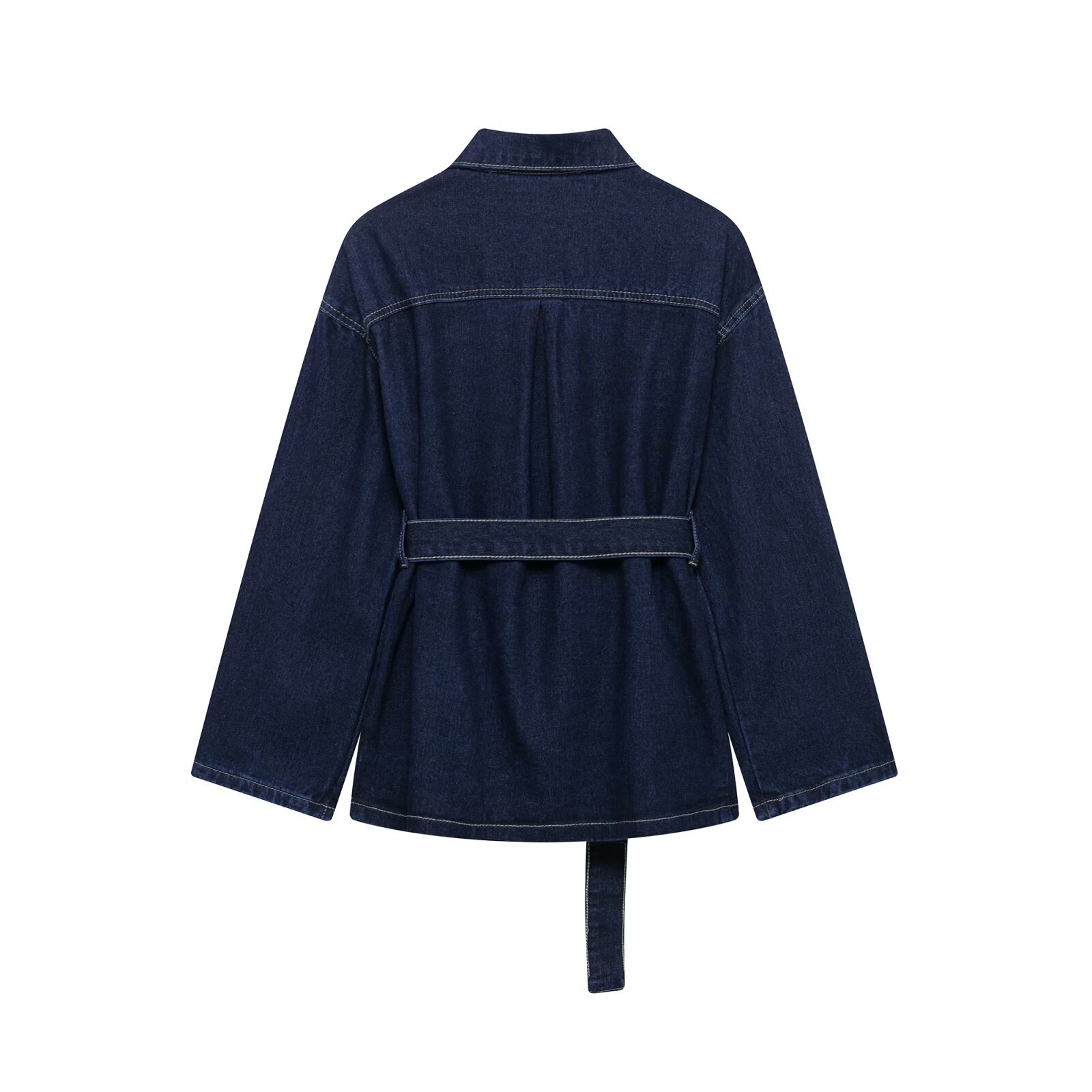 Retro Denim Jacket and Trousers Set - Image 2