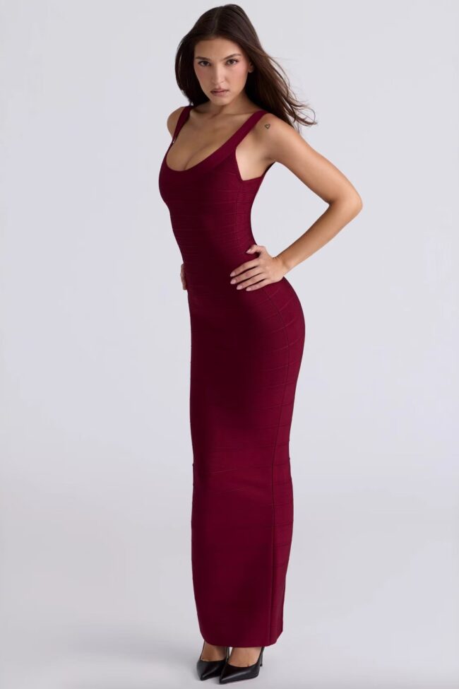 The Cecile Stretchy Bodycon Dress Detail – La Rose Couture Dresses & Gowns