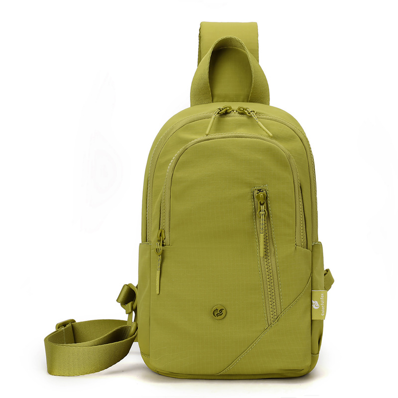 Ultra-light parachute fabric crossbody bag with single shoulder strap and sling bag - Image 2