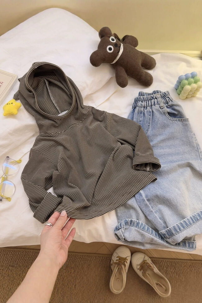 The Aurelia Hooded Sweatshirt Detail – La Rose Couture Tops & Blouses