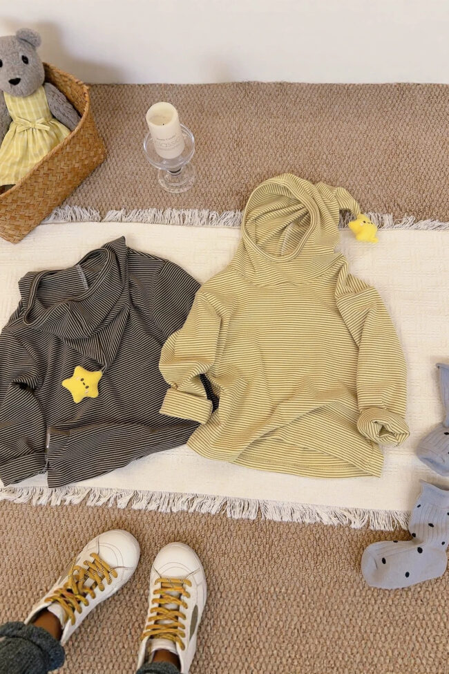 The Aurelia Hooded Sweatshirt Detail – La Rose Couture Tops & Blouses