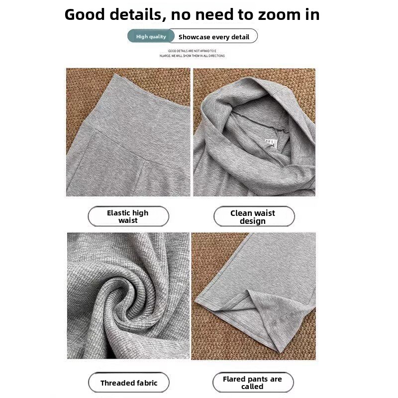 Flared Drape Pants for Women - Image 2
