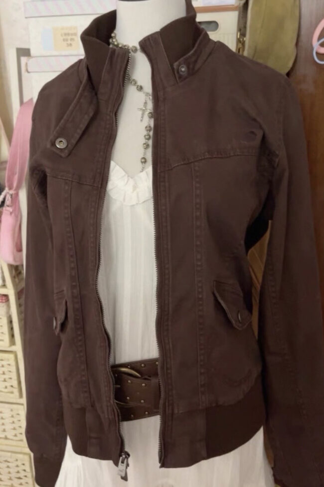 The Angele Cotton Jacket – La Rose Couture Coats & Jackets