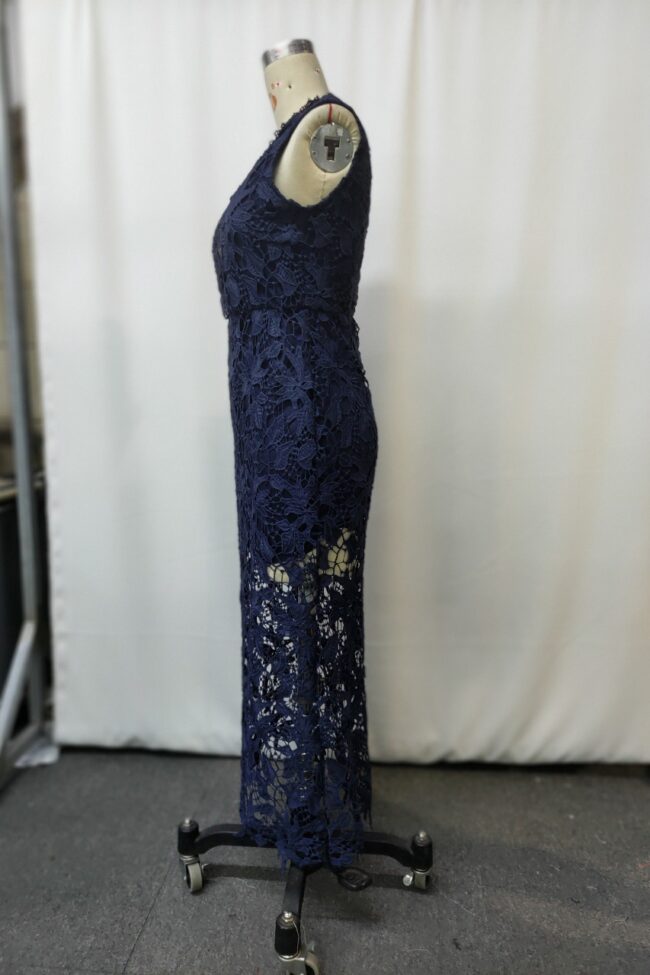 The Virginie Bohemian Lace Midi Dress Detail – La Rose Couture Dresses & Gowns