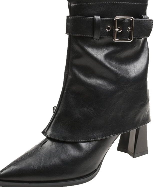 The Eugenie Boots Silhouette Detail – La Rose Couture Shoes & Footwear