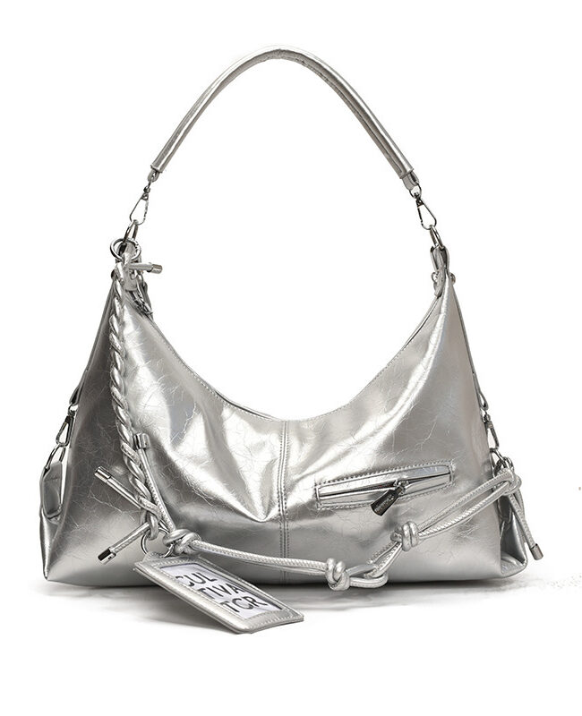 The Muriel Large Tote Bag Detail – La Rose Couture Handbags & Clutches