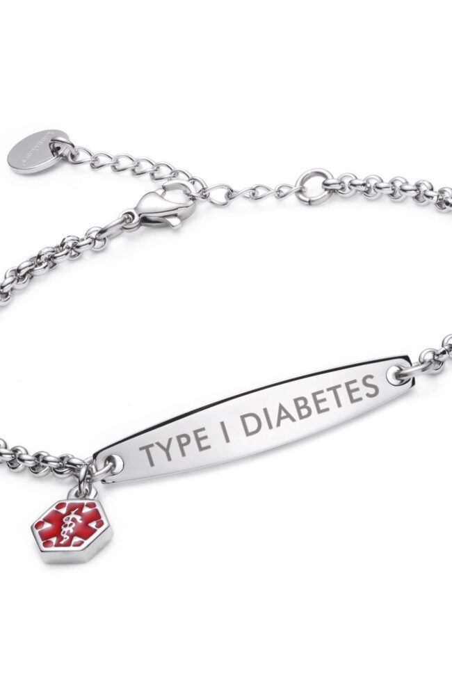 The Fleur Warning Id Bracelet in Stock Detail – La Rose Couture Jewellery & Accessories