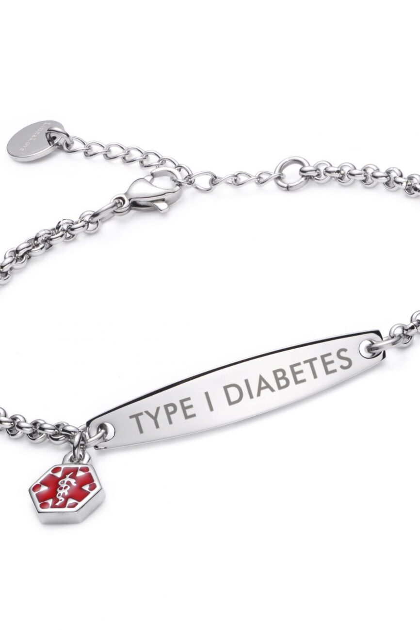 The Fleur Warning Id Bracelet in Stock Detail – La Rose Couture Jewellery & Accessories