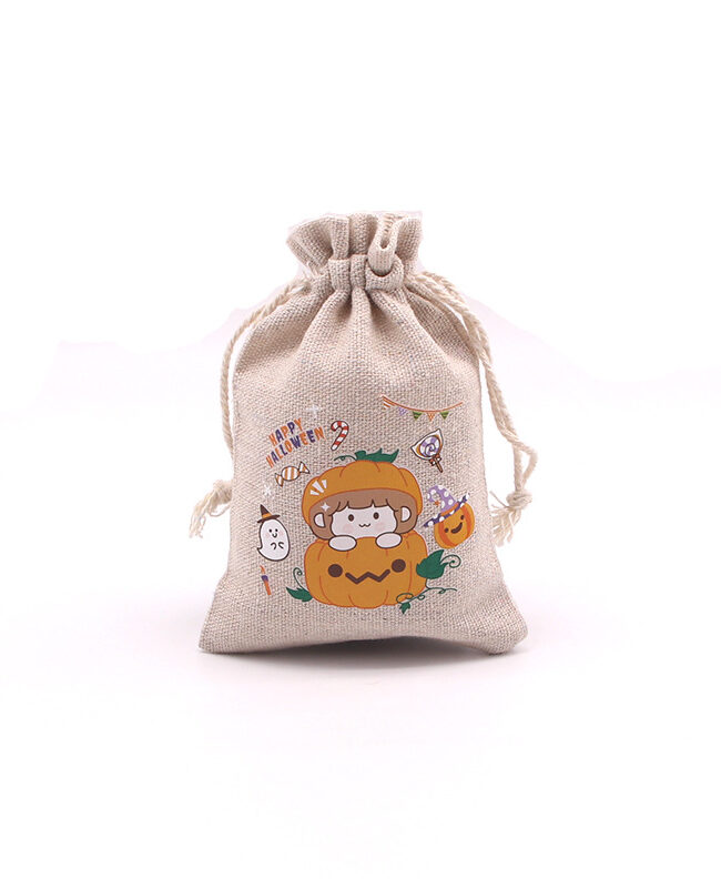 The Noemie Halloween Cotton Drawstring Gift Bag Detail – La Rose Couture Handbags & Clutches