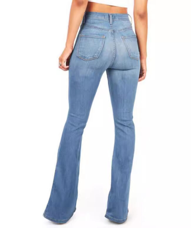 The Capucine Bootcut Jeans Detail – La Rose Couture Trousers & Skirts