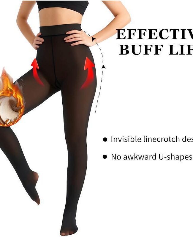 The Camille Fleece Lined Warm Pantyhose – La Rose Couture Trousers & Skirts
