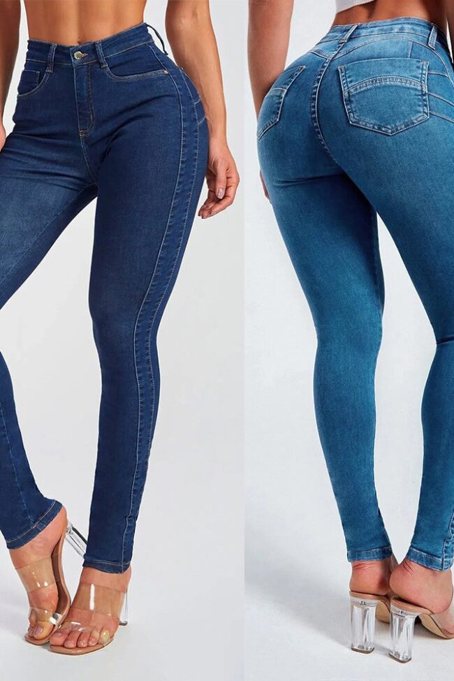 The Sabine Stretch High Rise Jeans – La Rose Couture Trousers & Skirts