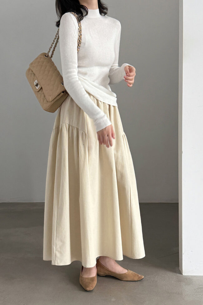The Penelope Half High Collar Knitted Sweater Detail – La Rose Couture Coats & Jackets