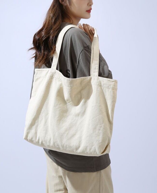 The Cecile Retro Canvas Tote Bag with Large Capacity – La Rose Couture Handbags & Clutches