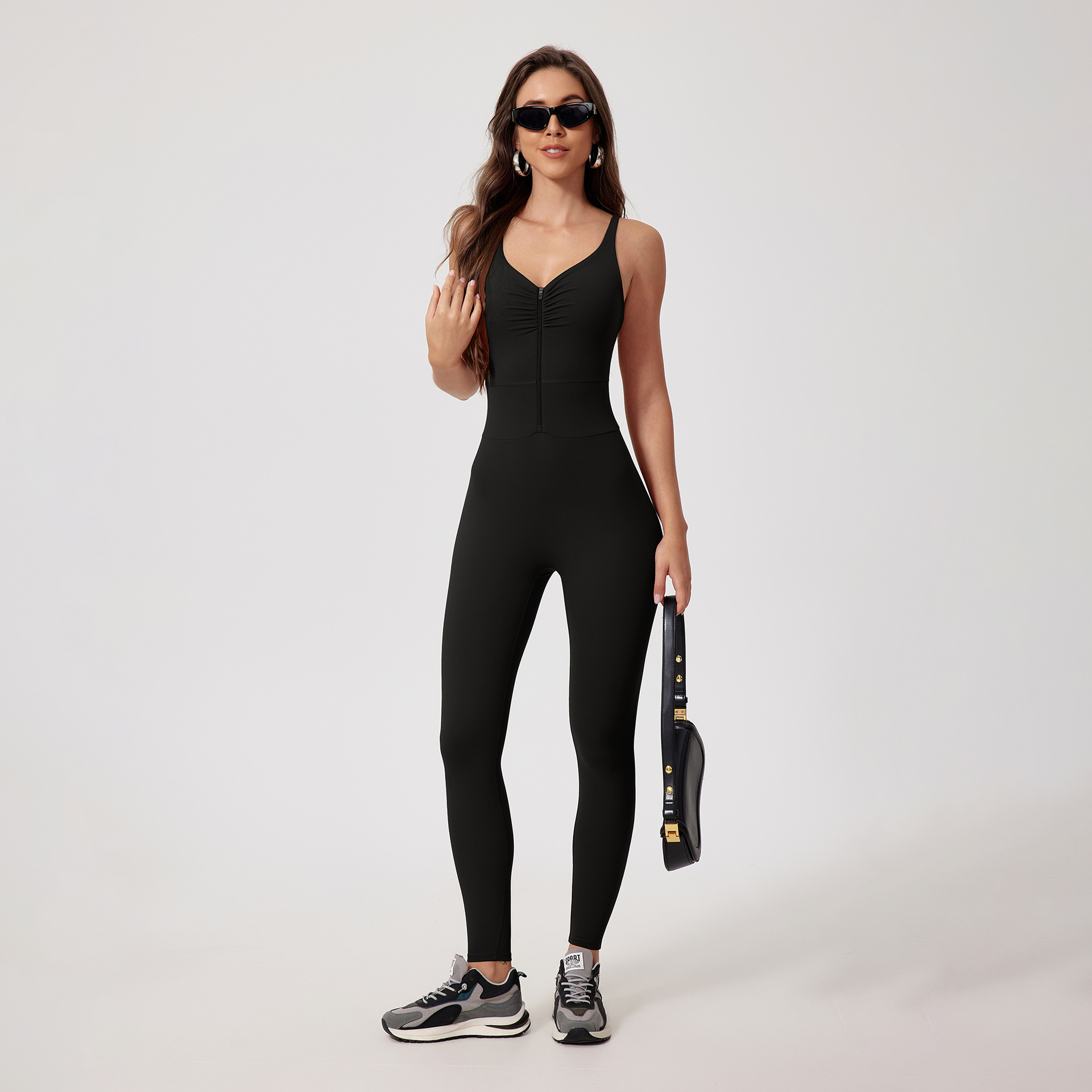 Womens Quick-Dry Yoga Running Fitness Suit - Image 4