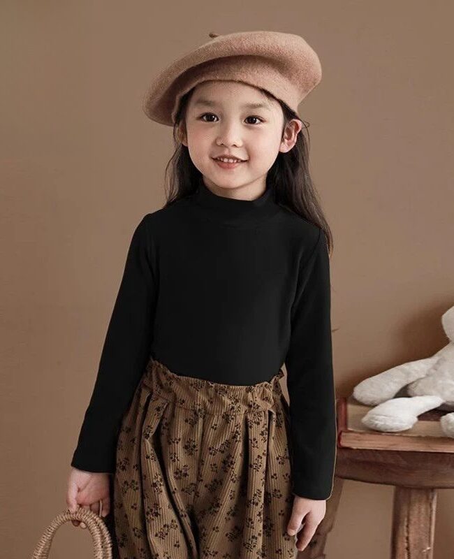 The Pauline Casual Half High Collar Top Detail – La Rose Couture Tops & Blouses