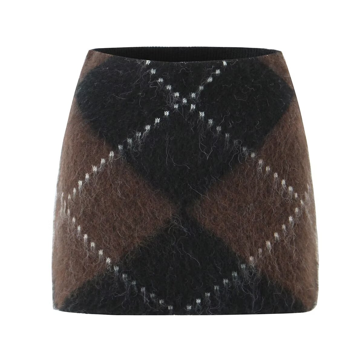 Knitted sweater skirt - Image 3