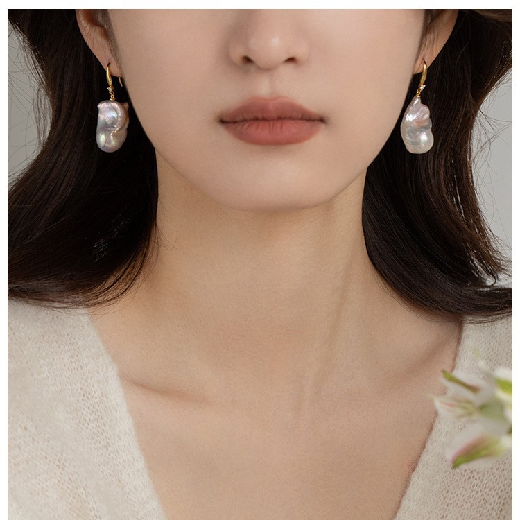 pearl earrings