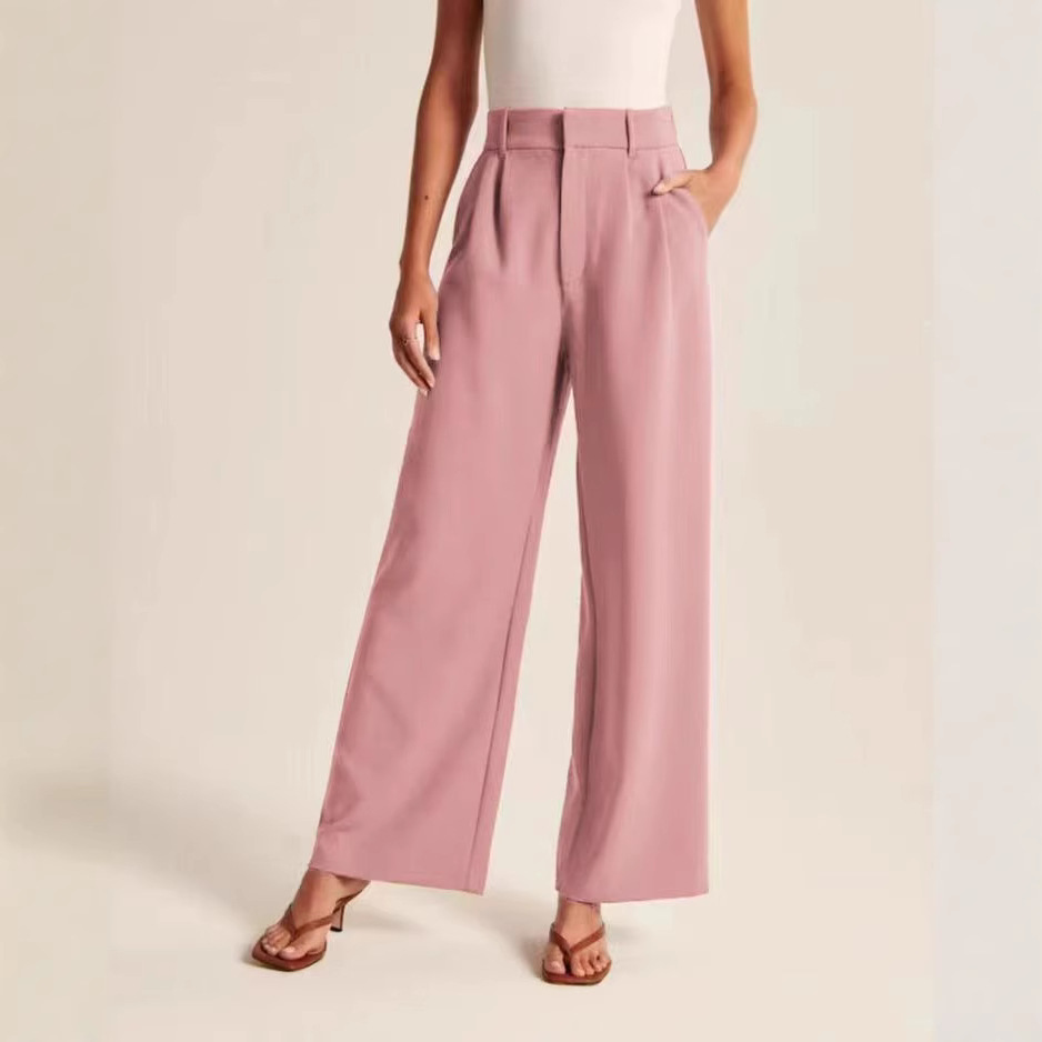 High-Waisted Wide-Leg Pants - Image 4