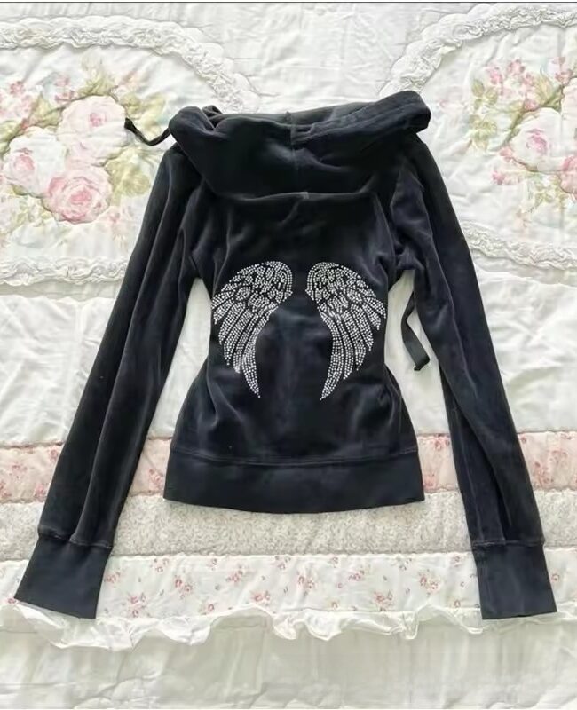 The Emmanuelle Sweatshirt Silhouette – La Rose Couture Tops & Blouses