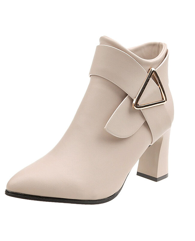 The Angele Boots Silhouette Detail – La Rose Couture Shoes & Footwear