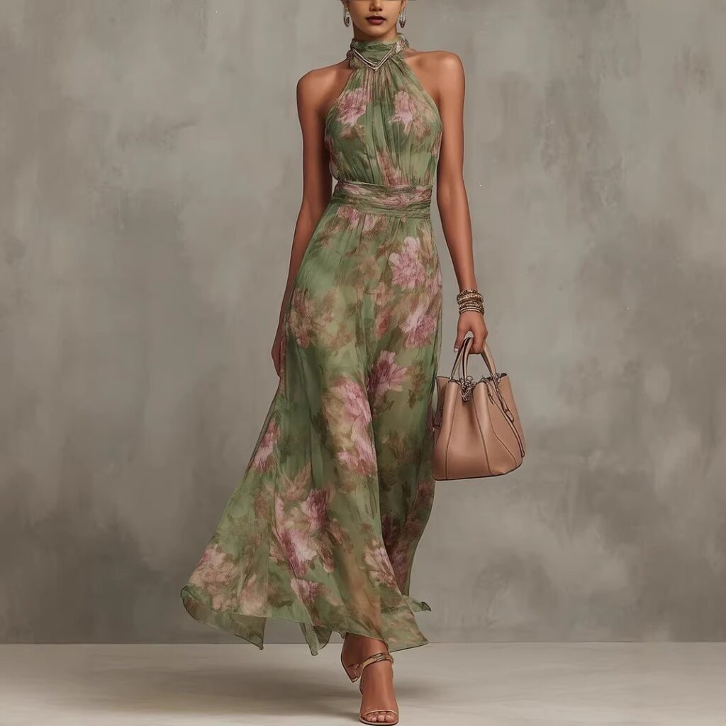 Mesh Pleated Bodycon Long Dress – La Rose Couture Dresses & Gowns